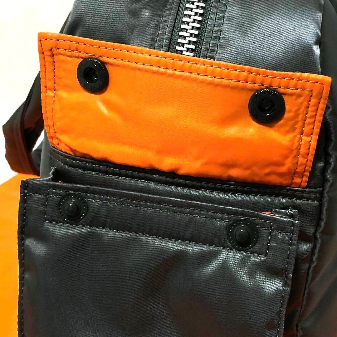 新品同様✨新型 ポータータンカー ボストンバッグ グレー ダッフル トートバッグ