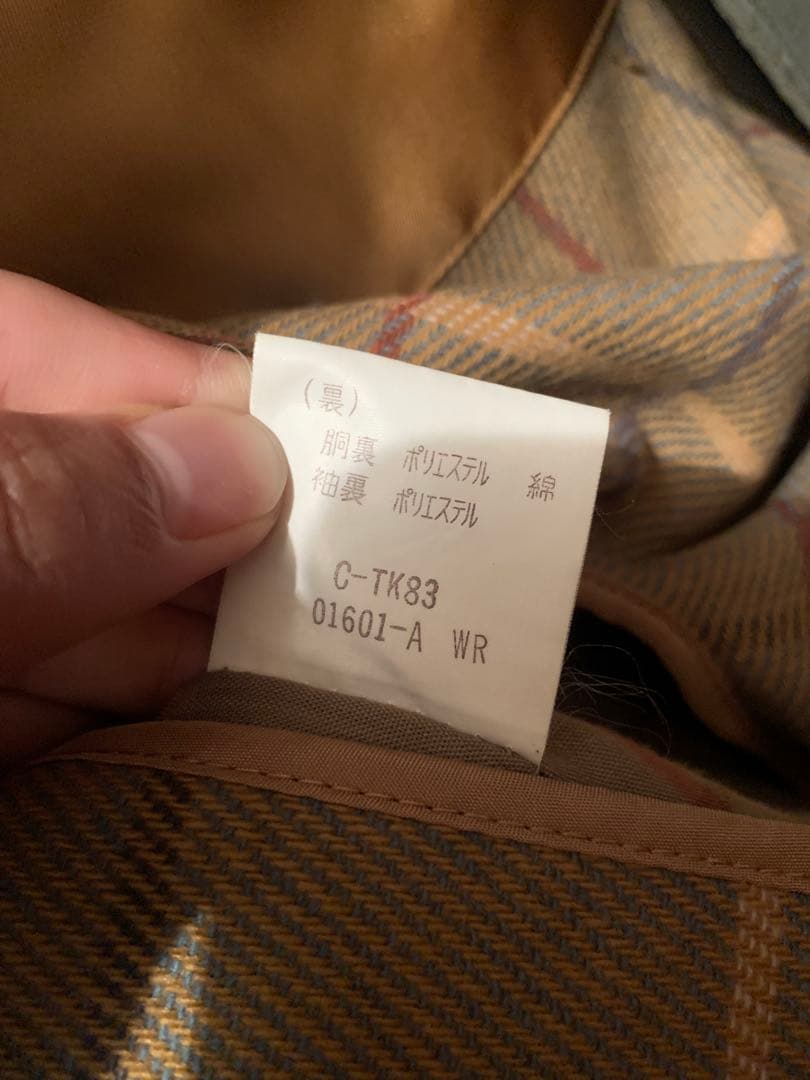 Burberrys ステンカラーコート　玉虫色