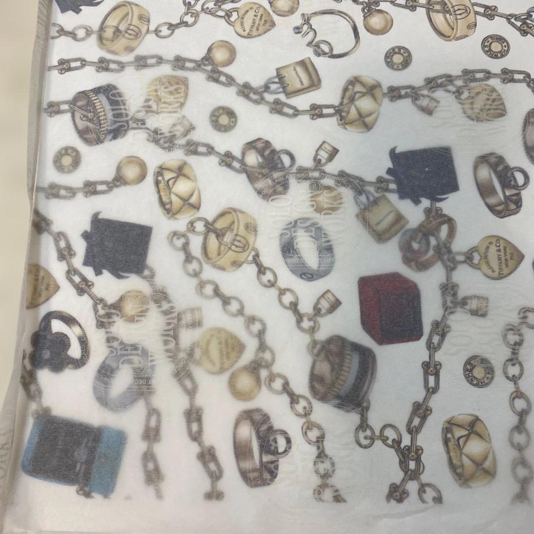 ポーセラーツ転写紙9枚レア限定値下げ❗️