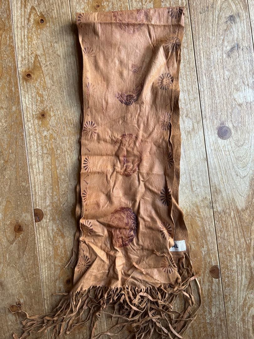 希少　キャピタル　鹿革　ネイティブ　ストール