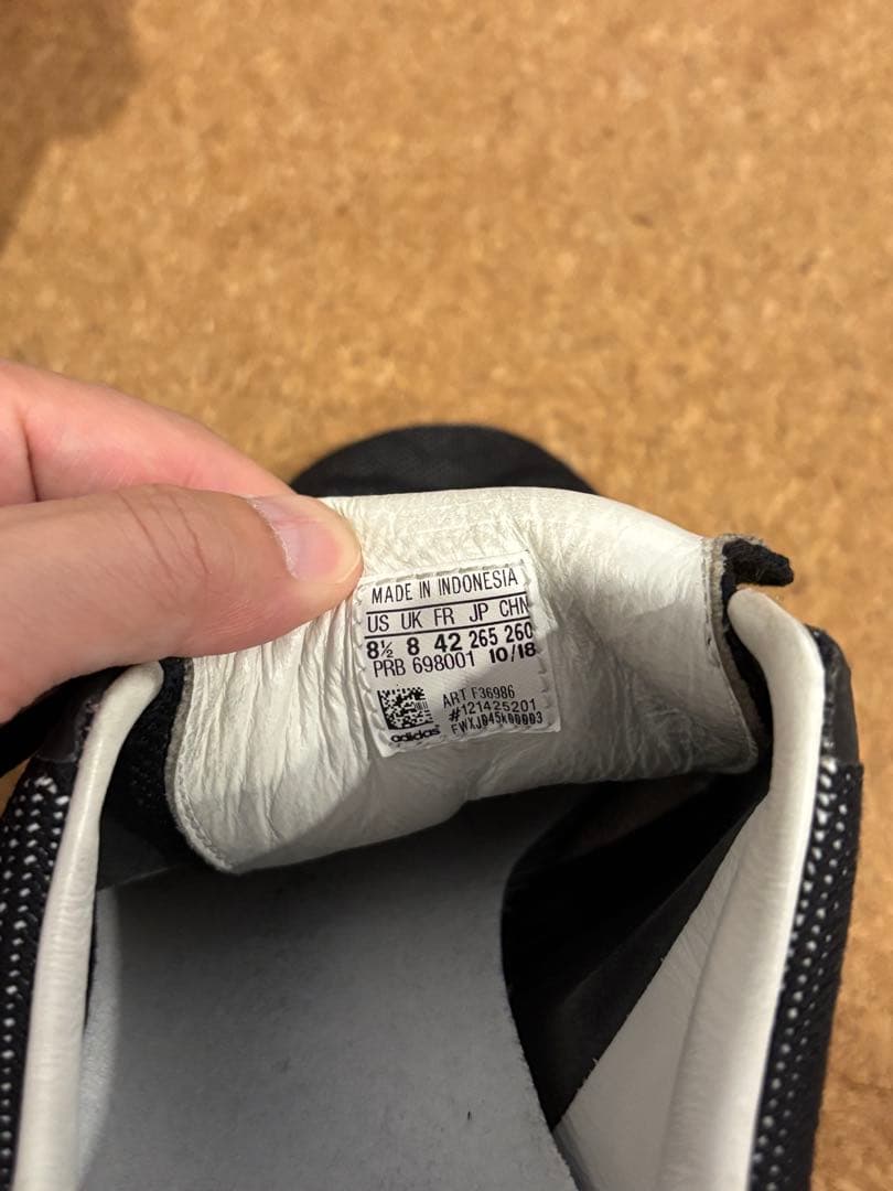 adidas Copa Mundial 70Y TR ブラック