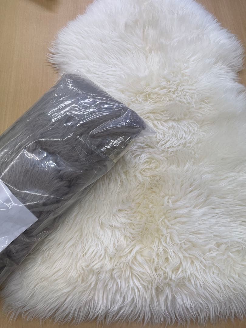 ムートン　ラグ　(単品売り)