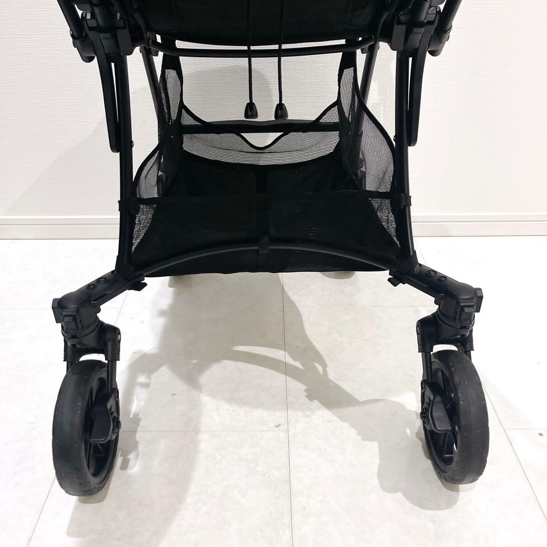 ピジョン Suuuto SB2 ベビーカー 両対面式 オールブラック 極美品