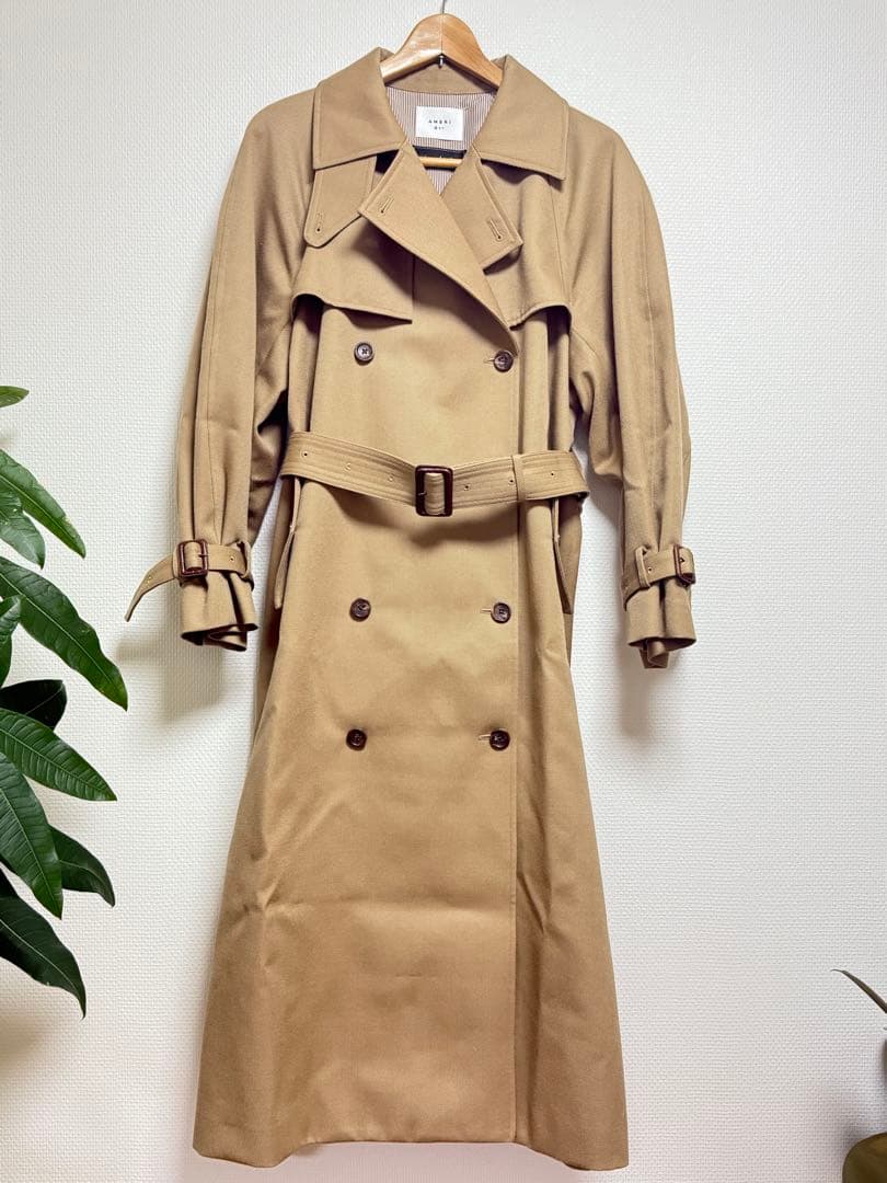 【極美品】Ameri SUPERIOR FLARE TRENCH COAT