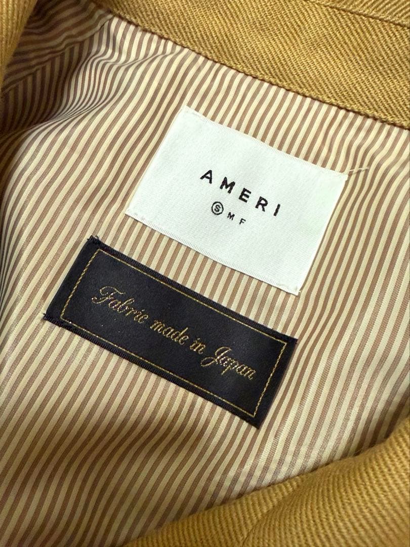 【極美品】Ameri SUPERIOR FLARE TRENCH COAT