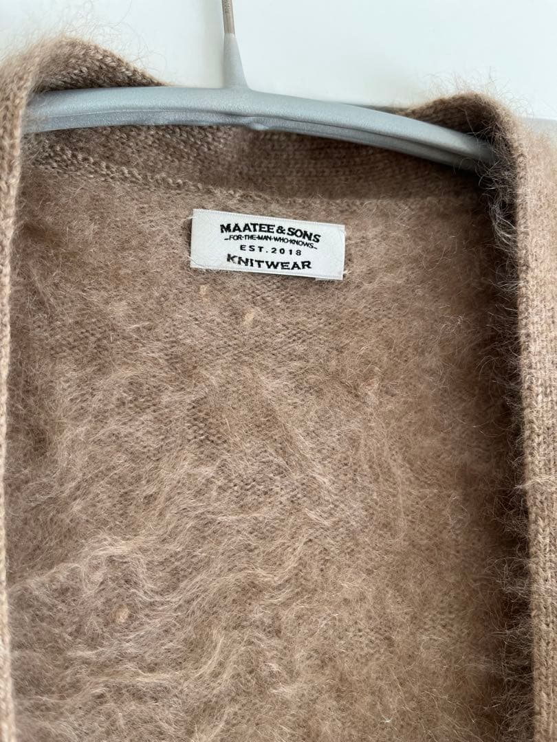 maatee&sons wagamam 別注　カシミヤカーディガン　3