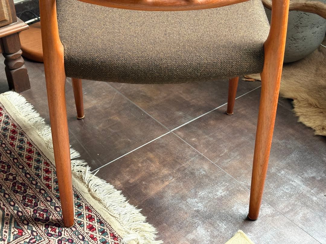 ④J.L. Møllers JLモラー　北欧ヴィンテージチェア　チーク材　NZ