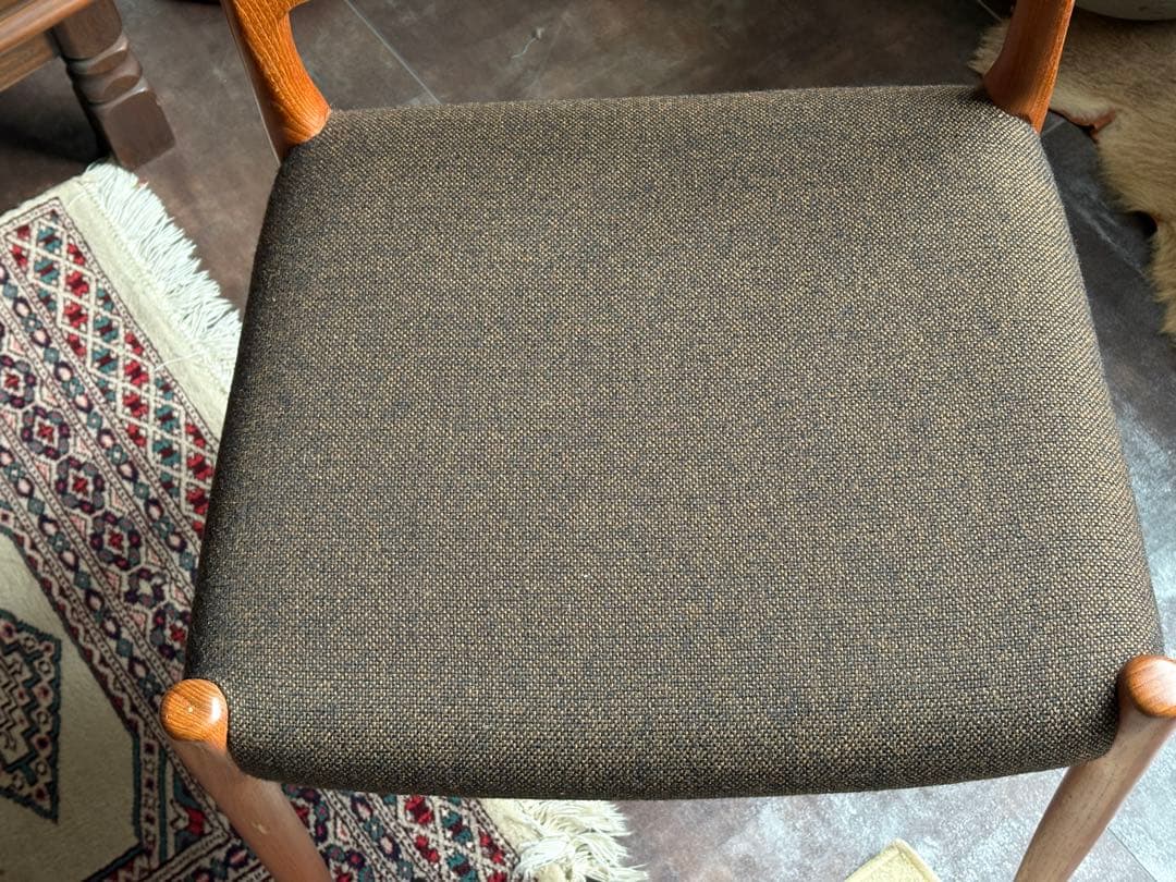 ④J.L. Møllers JLモラー　北欧ヴィンテージチェア　チーク材　NZ