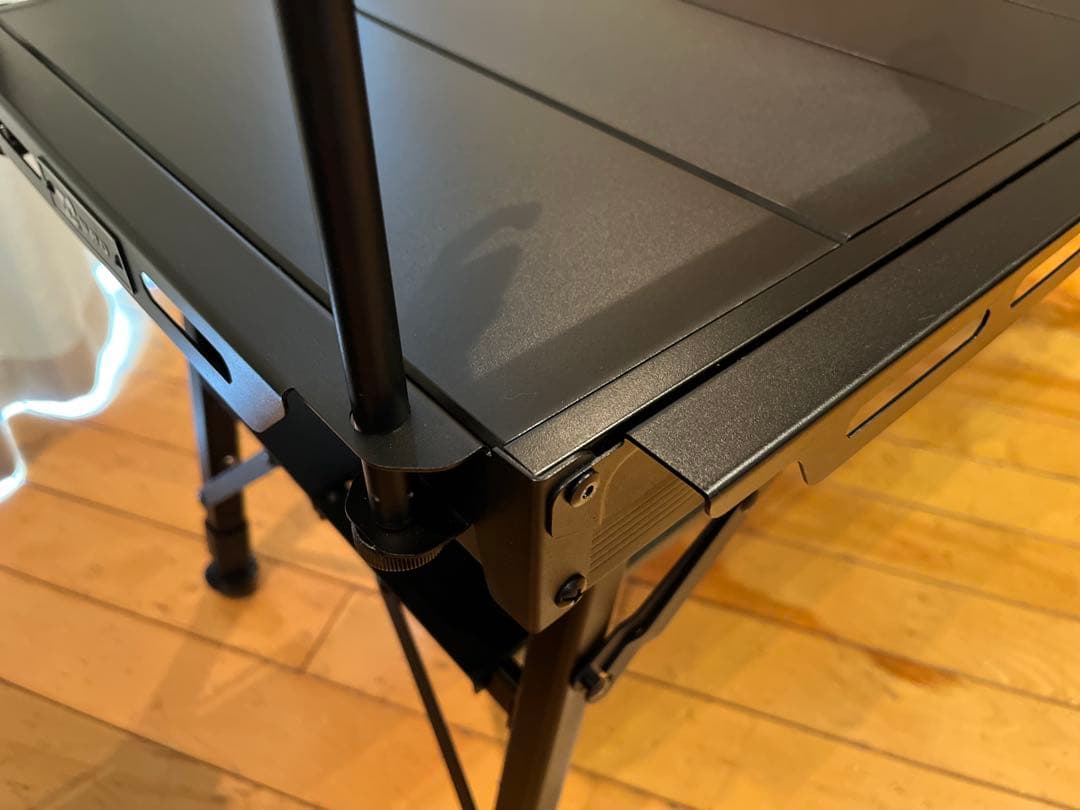 WAQ MULTI IRON TABLE アイアンテーブル パネル式 美品