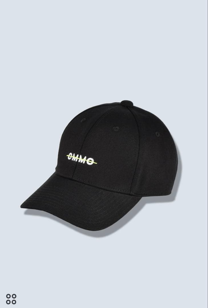 OMMO LOGO CAP BLACK オーエムエムオー ロゴ　キャップ