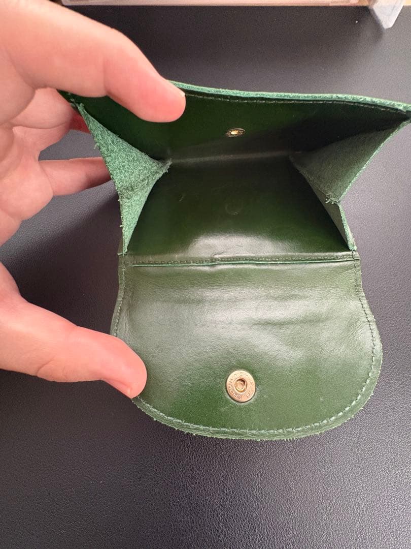 kaoyorinakami 財布 グリーン