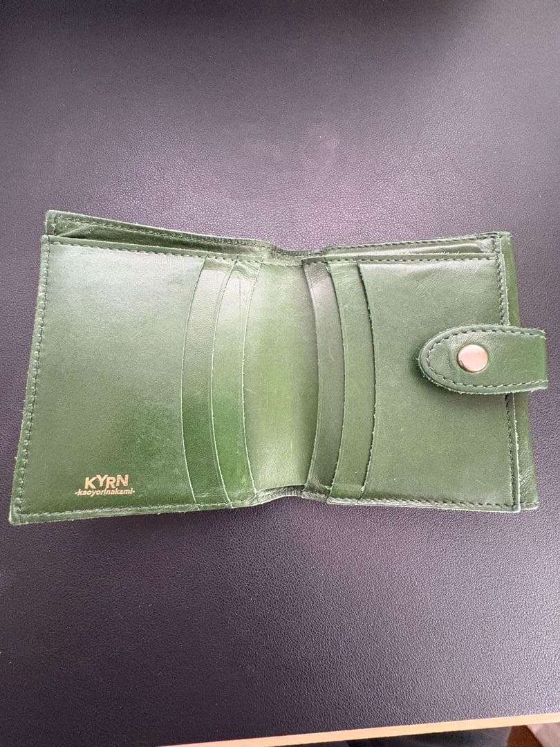 kaoyorinakami 財布 グリーン