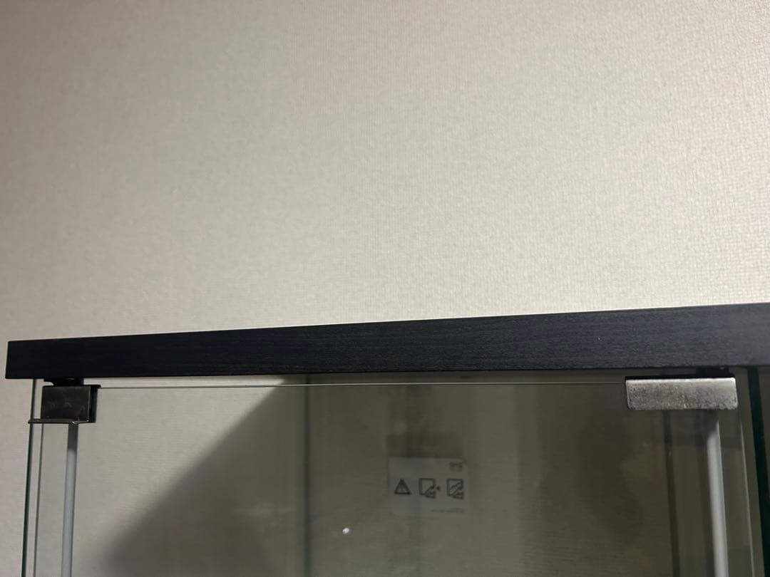 IKEA ガラスショーケース 飾り棚 DETOLF 3台セット　引き取り限定