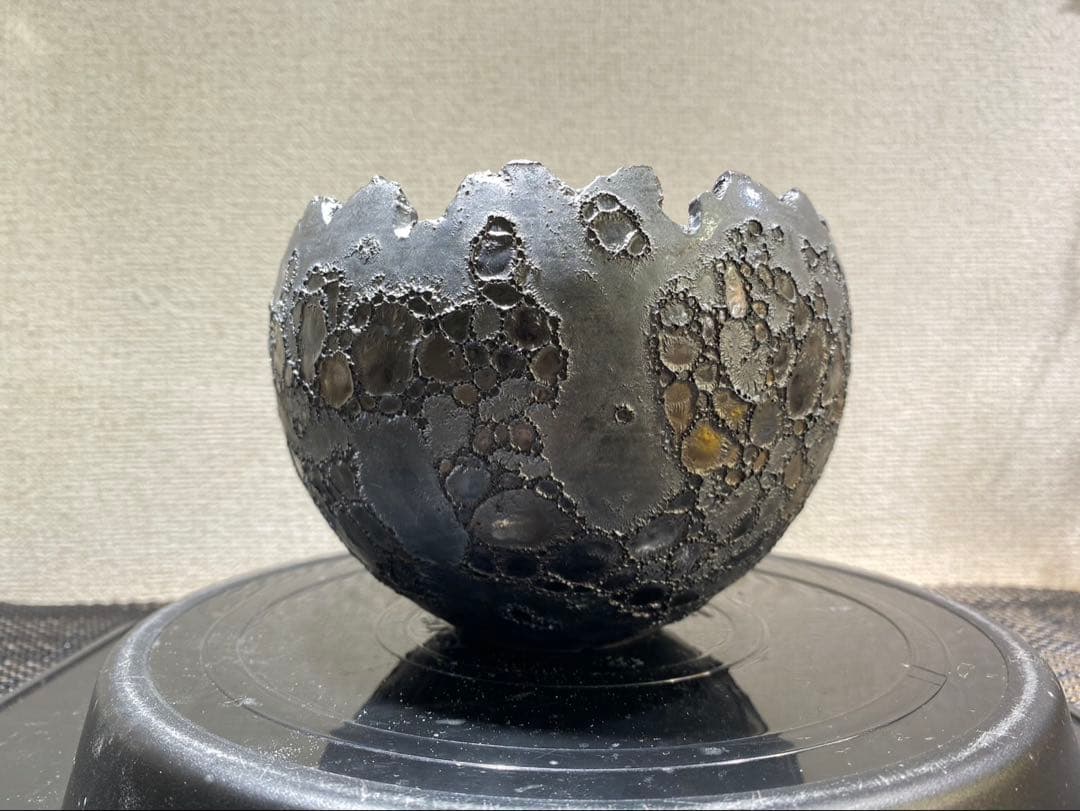 中川智治　陶器製　植木鉢