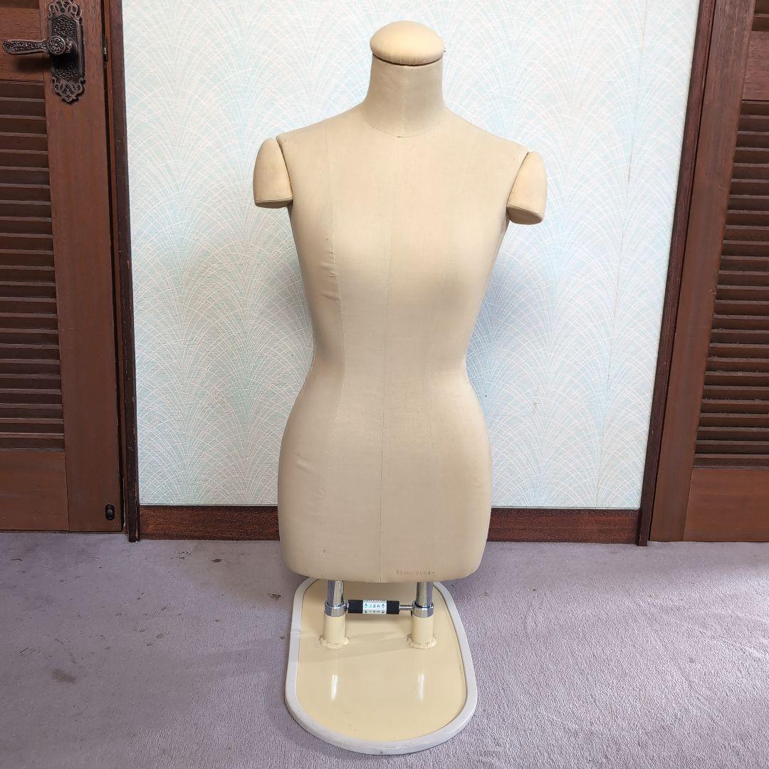 百日草、着付け練習用ボディー 布製上半身マネキン 高さ調整可能