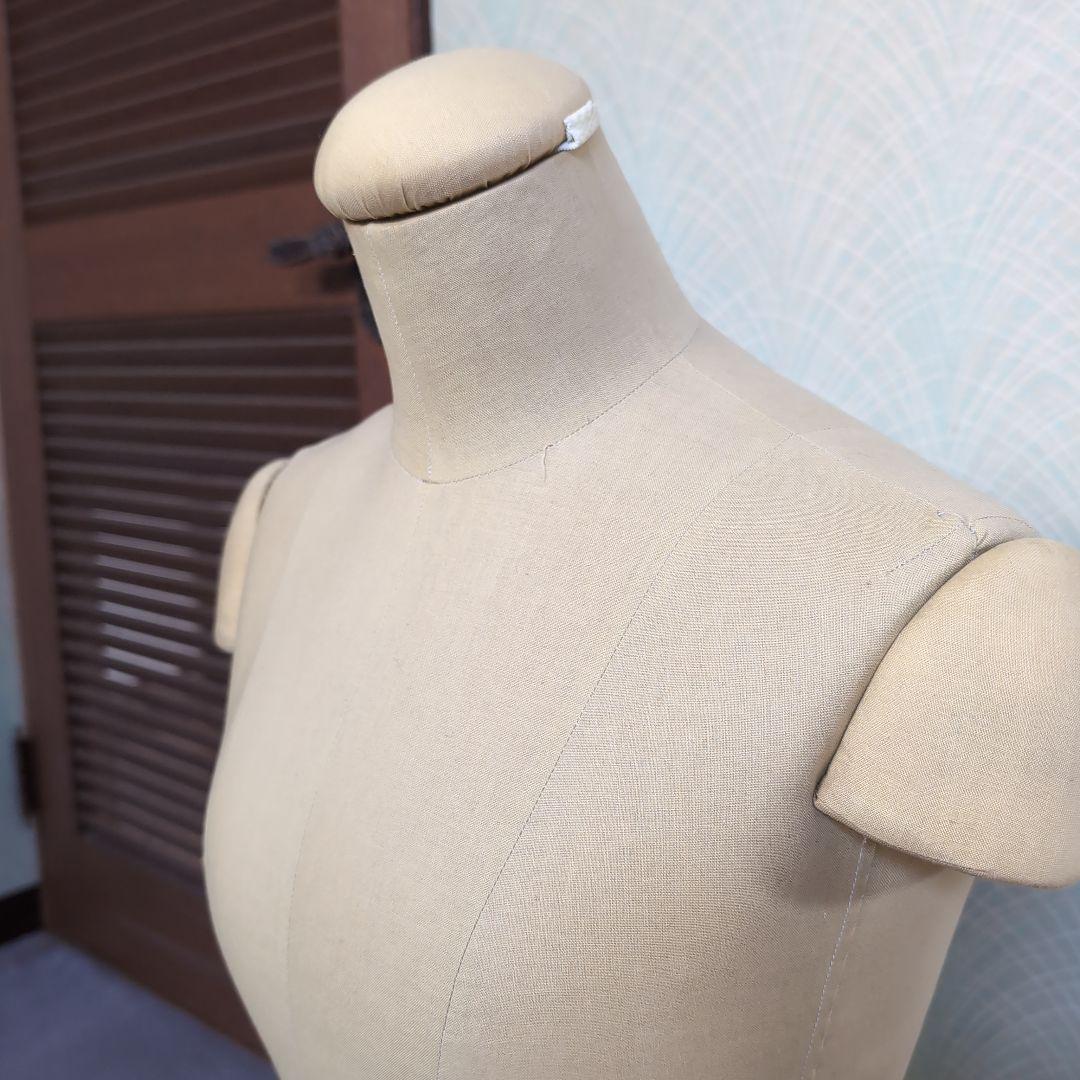 百日草、着付け練習用ボディー 布製上半身マネキン 高さ調整可能