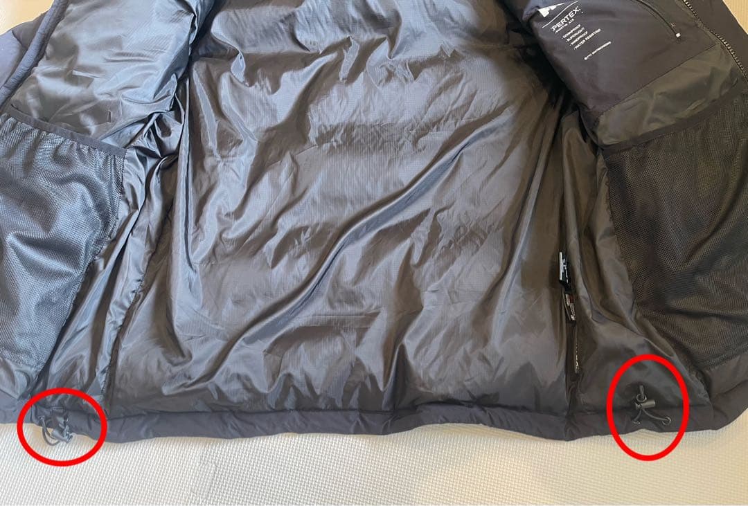 FTC新品PERTEX® HOODED PUFFY JACKET（BLACK）