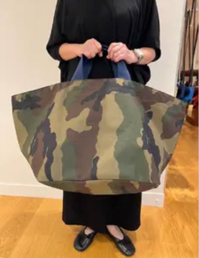 【美品】エルベシャプリエ　848W カモフラ　マリン　XXLサイズ　迷彩　舟型