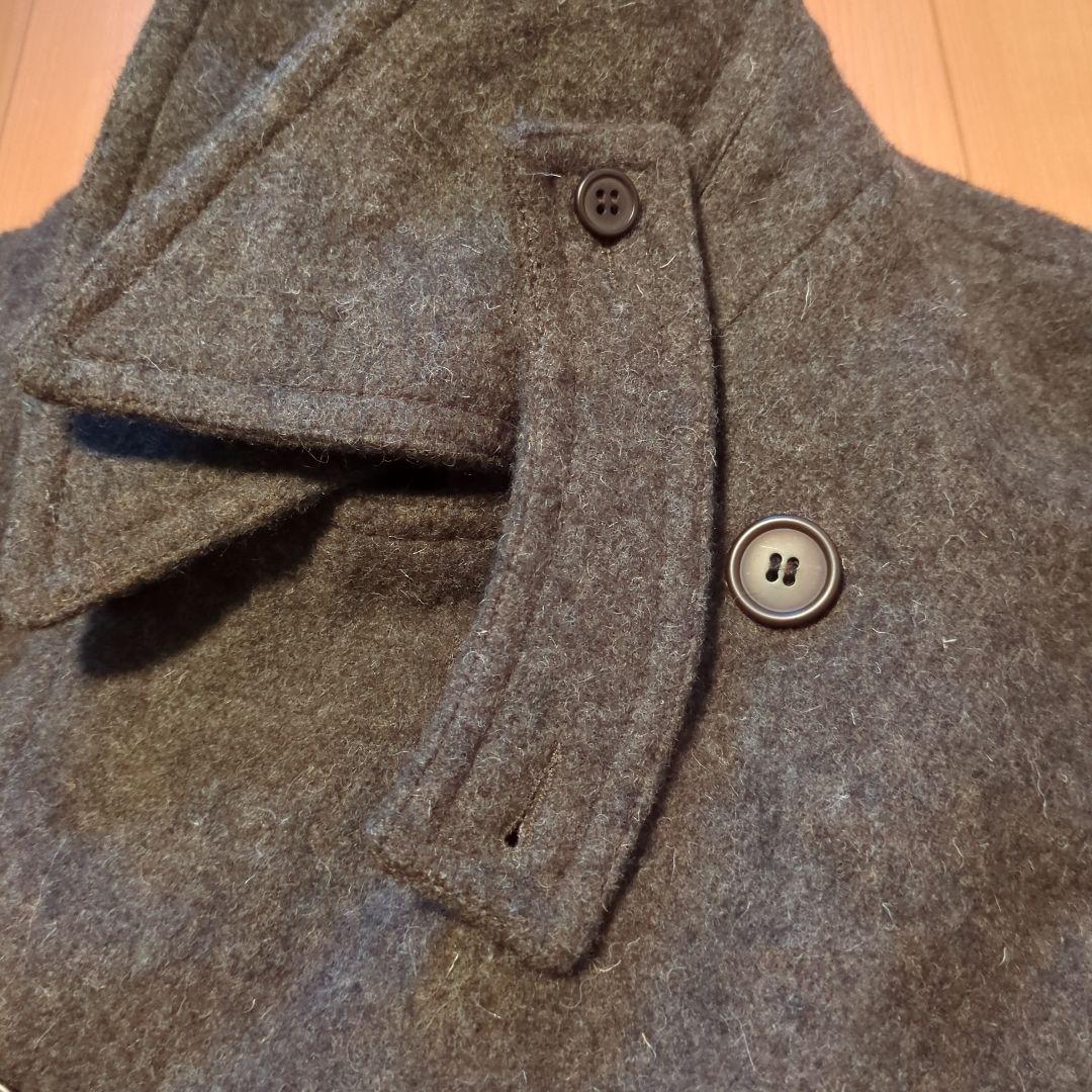 【超希少】70s〜80s Bensimon ウール ダブルブレスト ロングコート