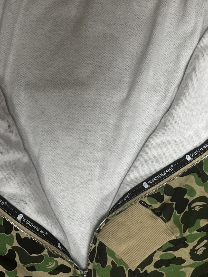 APE カモフラージュシャークパーカー XLサイズ