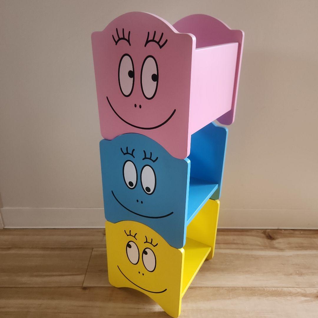 【最終値下げ】激レア　貴重　バーバパパ　三段CDラック　収納ケース