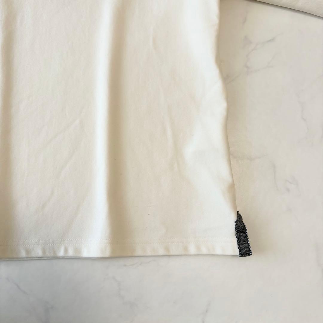 【最終価格】BRIEFING モックネック 裏起毛 ホワイト ゴルフレディース