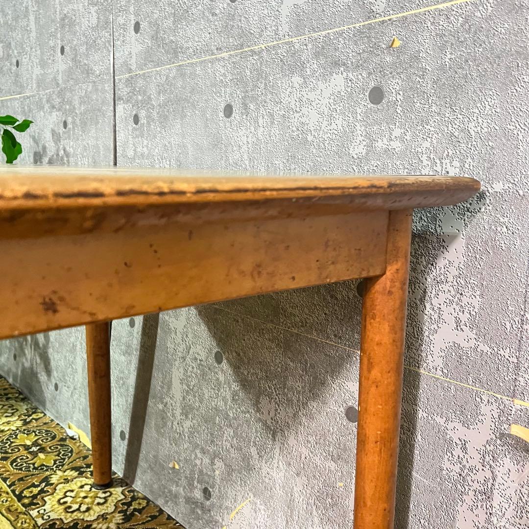 ꧁飛騨産業 HIDA꧂オールドキツツキ ダイニングテーブル 食卓机 作業台