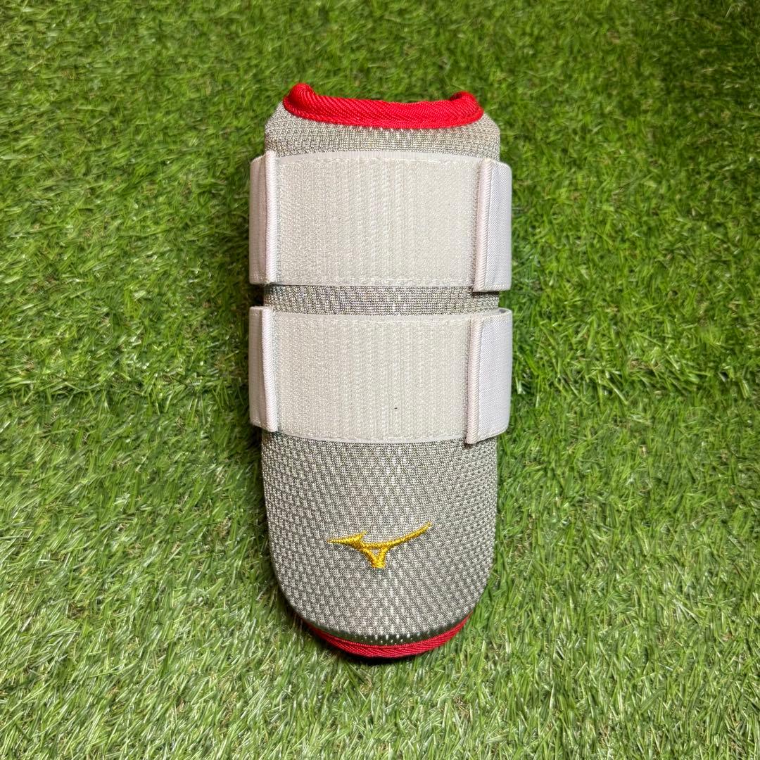 Mizuno エルボーガード グレー/レッド