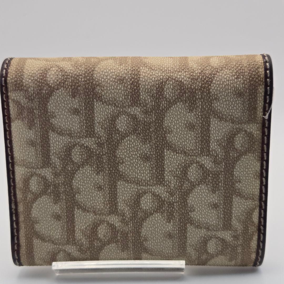 【美品】Dior 折り財布　トロッター　ハート　ロゴ金具　入手困難　レア　希少