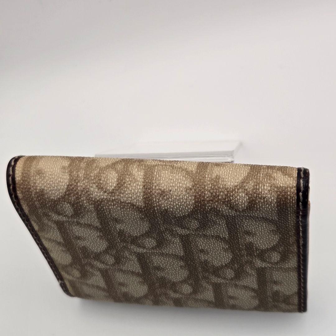 【美品】Dior 折り財布　トロッター　ハート　ロゴ金具　入手困難　レア　希少