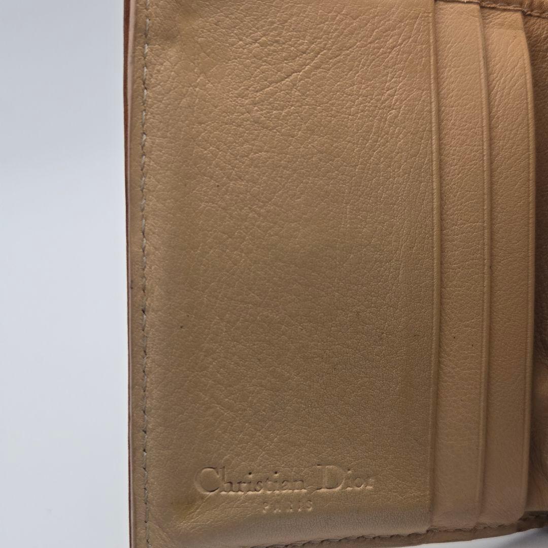 【美品】Dior 折り財布　トロッター　ハート　ロゴ金具　入手困難　レア　希少