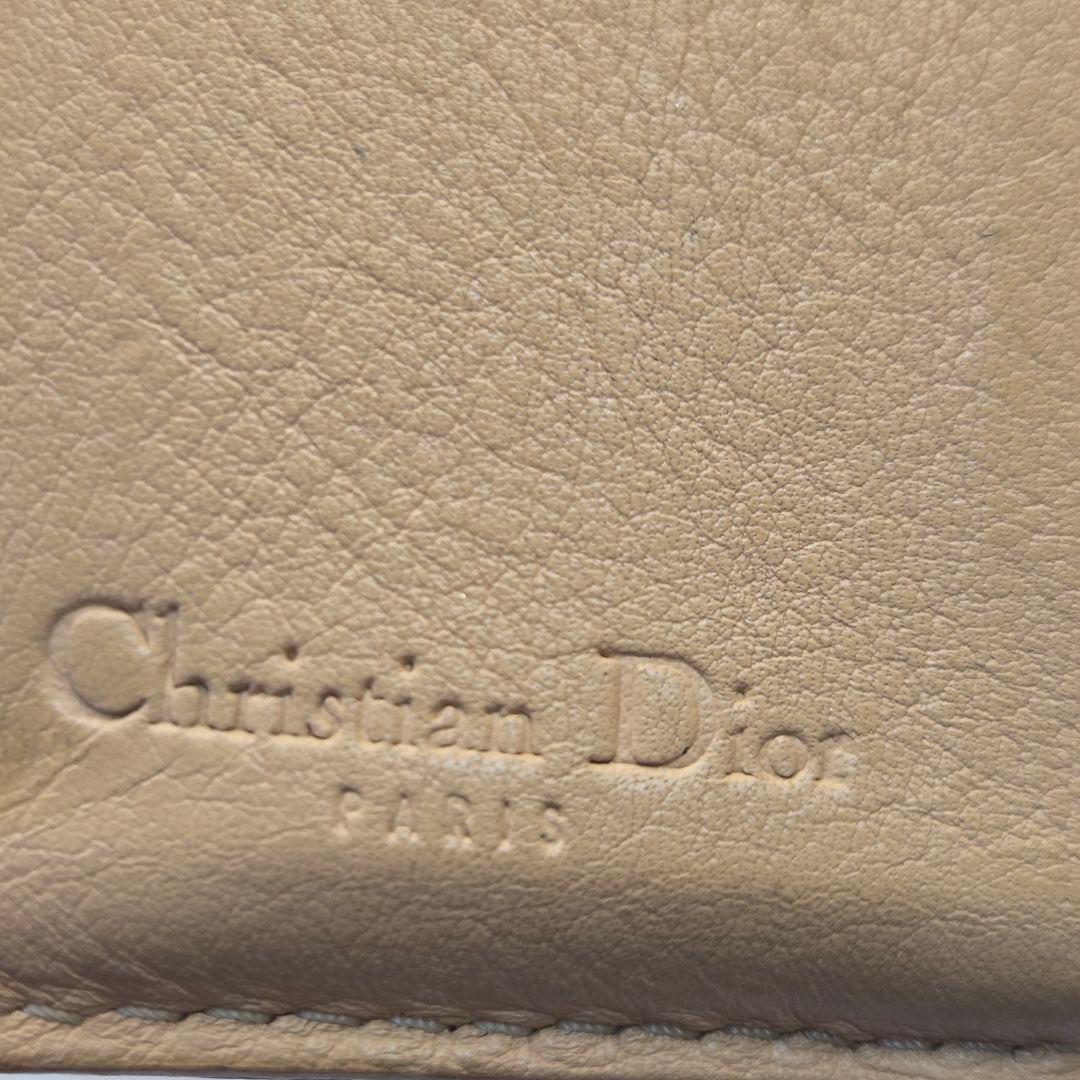 【美品】Dior 折り財布　トロッター　ハート　ロゴ金具　入手困難　レア　希少