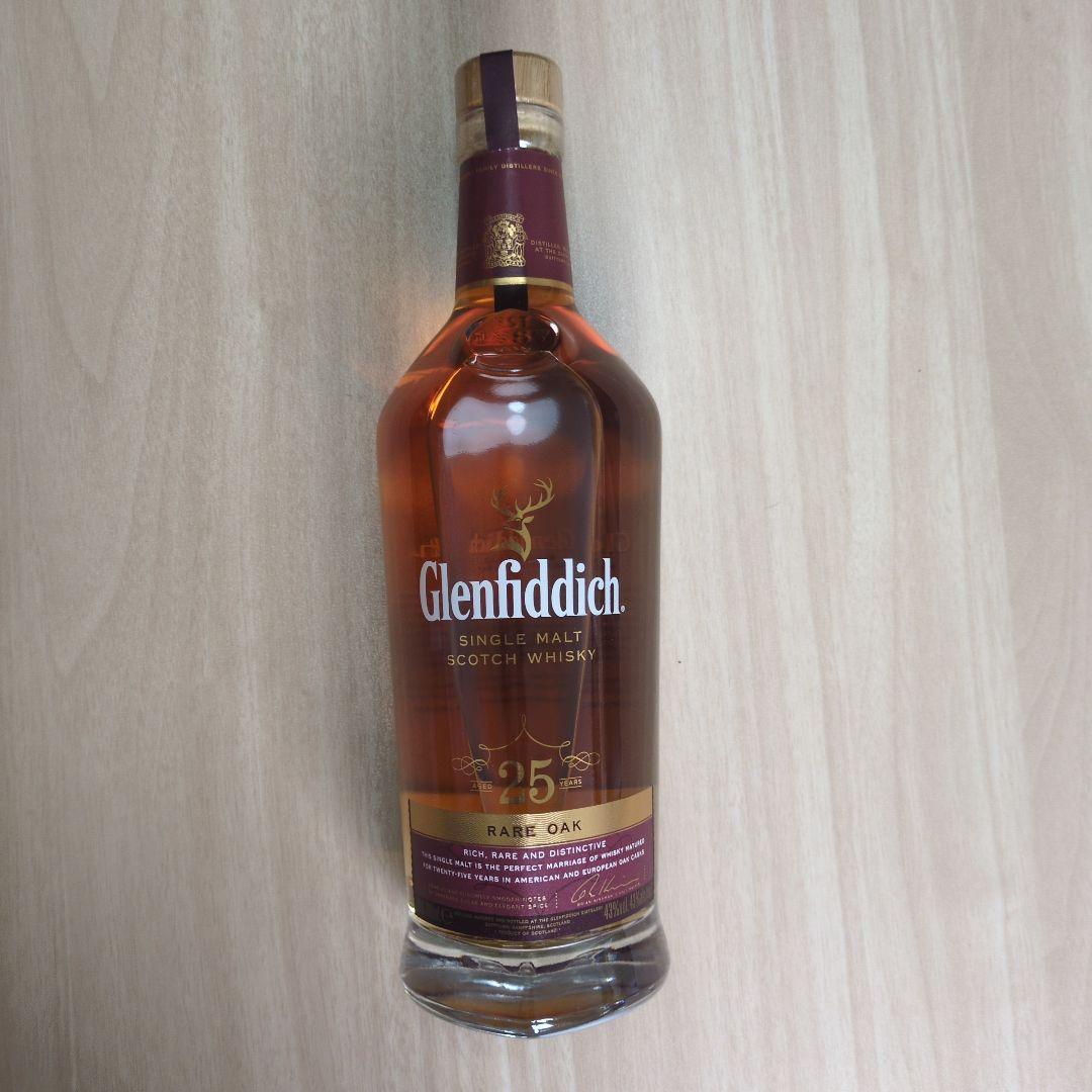 Glenfiddich グレンフィディック 25年 シングルモルトウイスキー