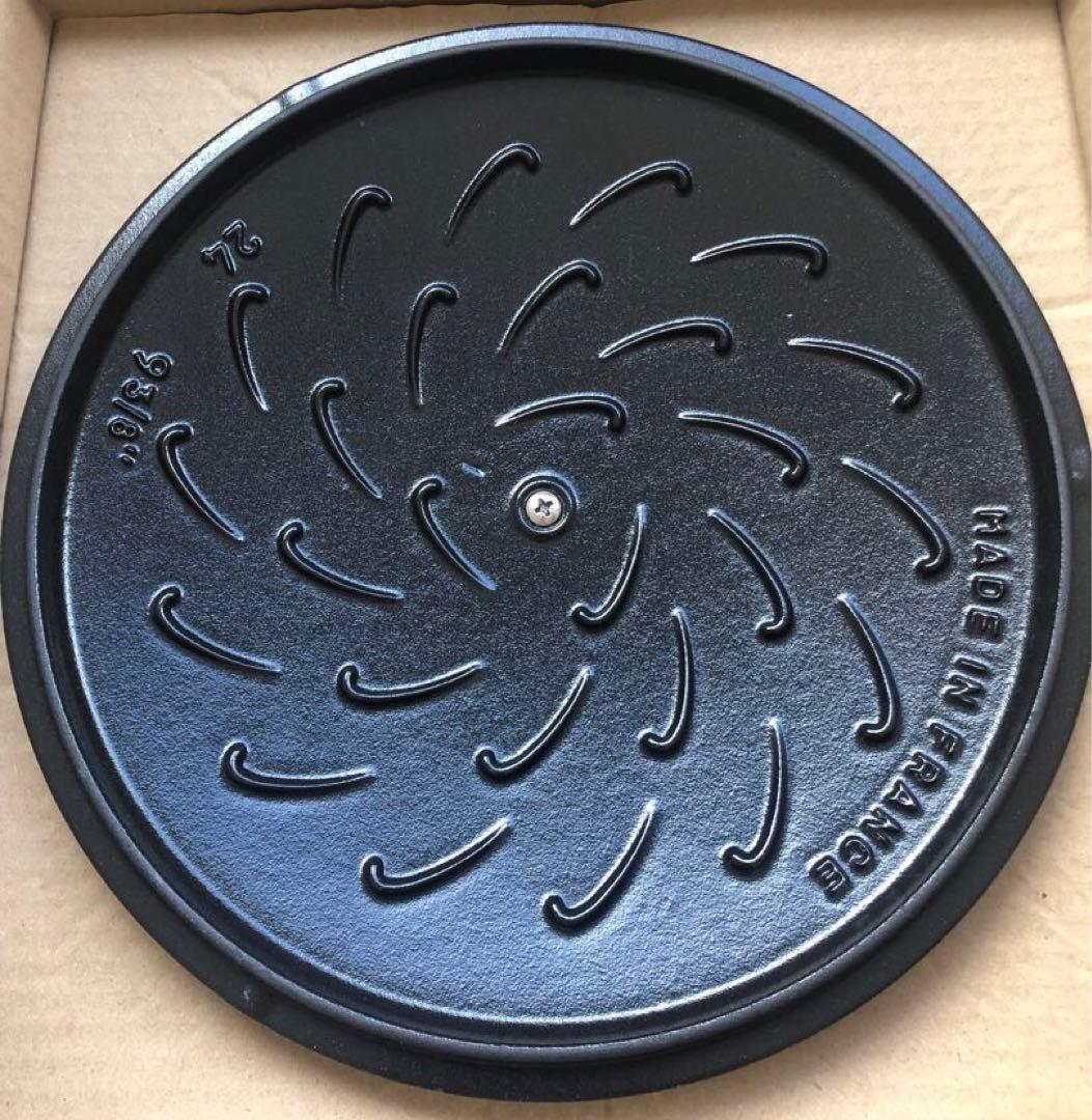 タイムセール【新品】ストウブ スノーフレーク シフォンローズ 24cm