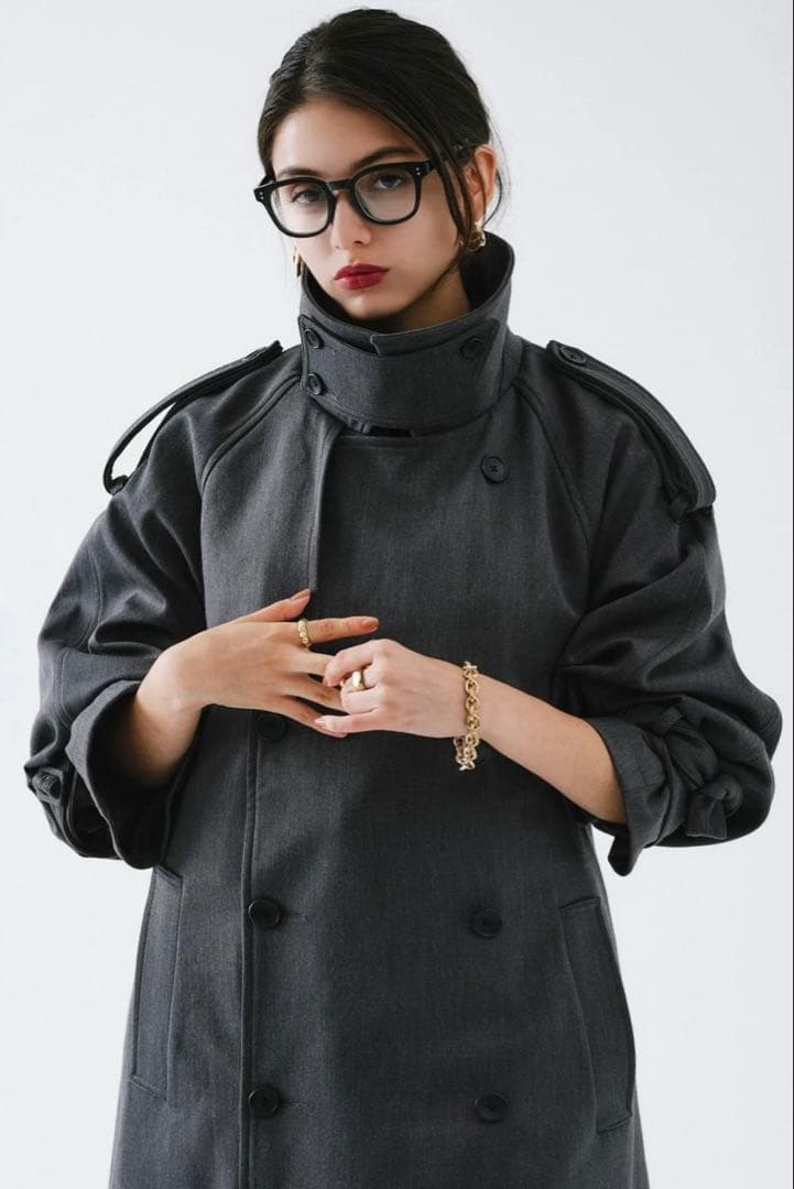 THE TOE Avignon Trench Coat トレンチコート　グレー