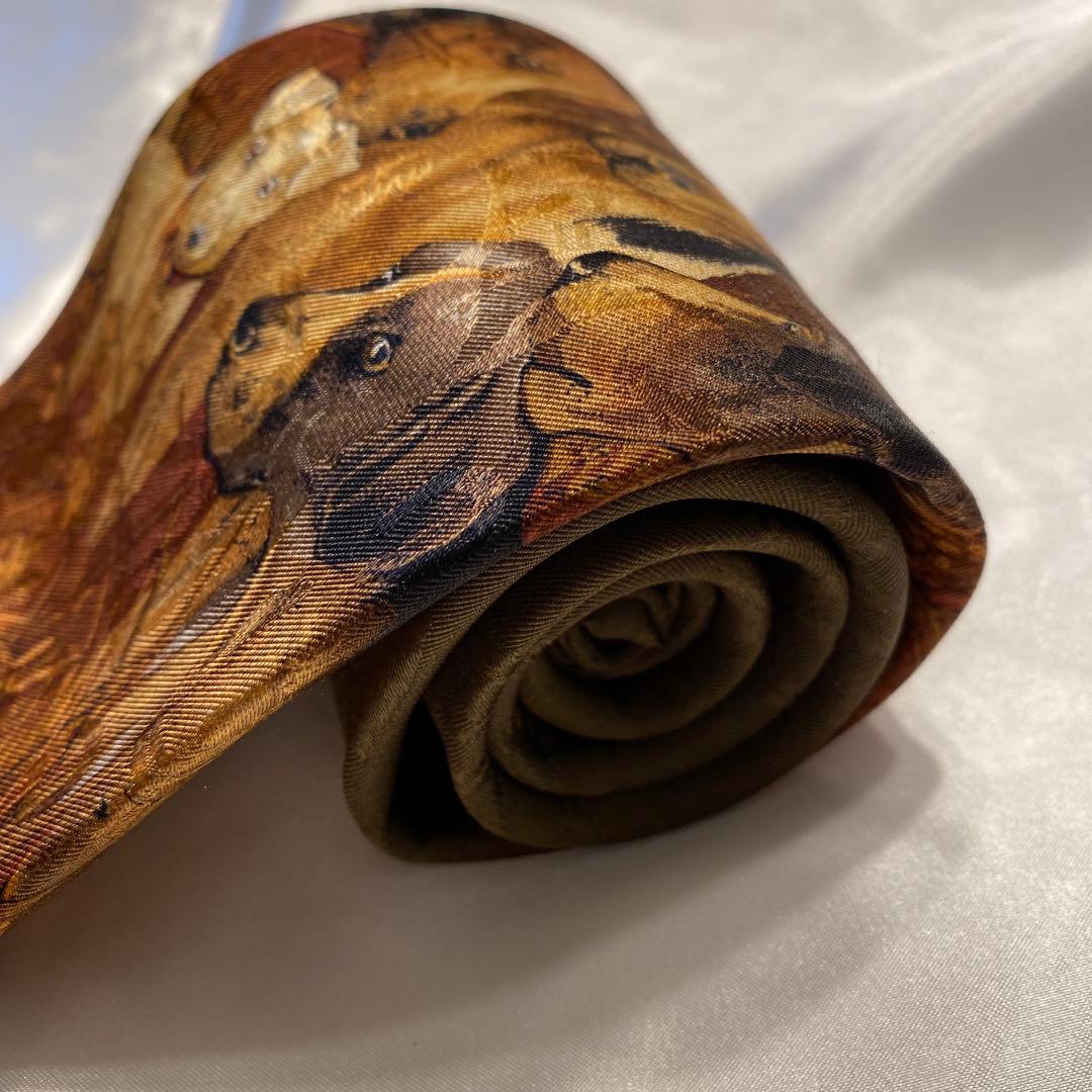 Polo by Ralph Lauren ラルフローレン　傑作　シルクネクタイ