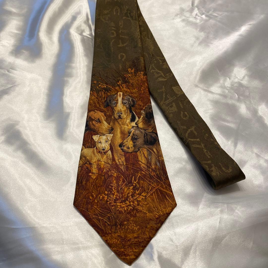 Polo by Ralph Lauren ラルフローレン　傑作　シルクネクタイ