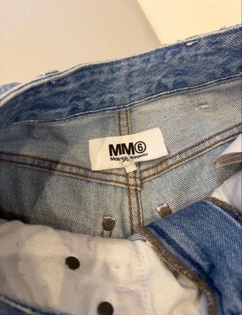 MM6 Maison Margiela 再構築 ワイドデニムパンツ38 値下げ可