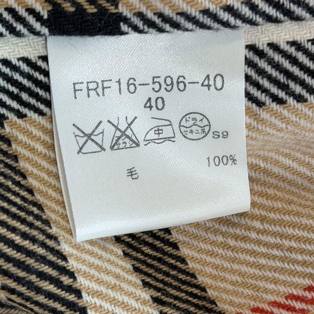 バーバリーブルーレーベル　トレンチコート　ライナー付　ノバチェック　ベージュ　L