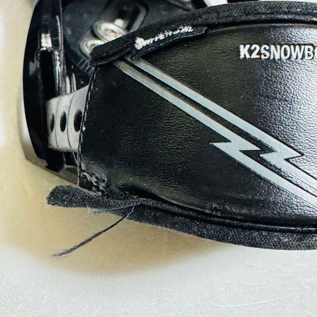 K2 mサイズスノーボードビンディング ブラック 黒色格安特価激安初心者