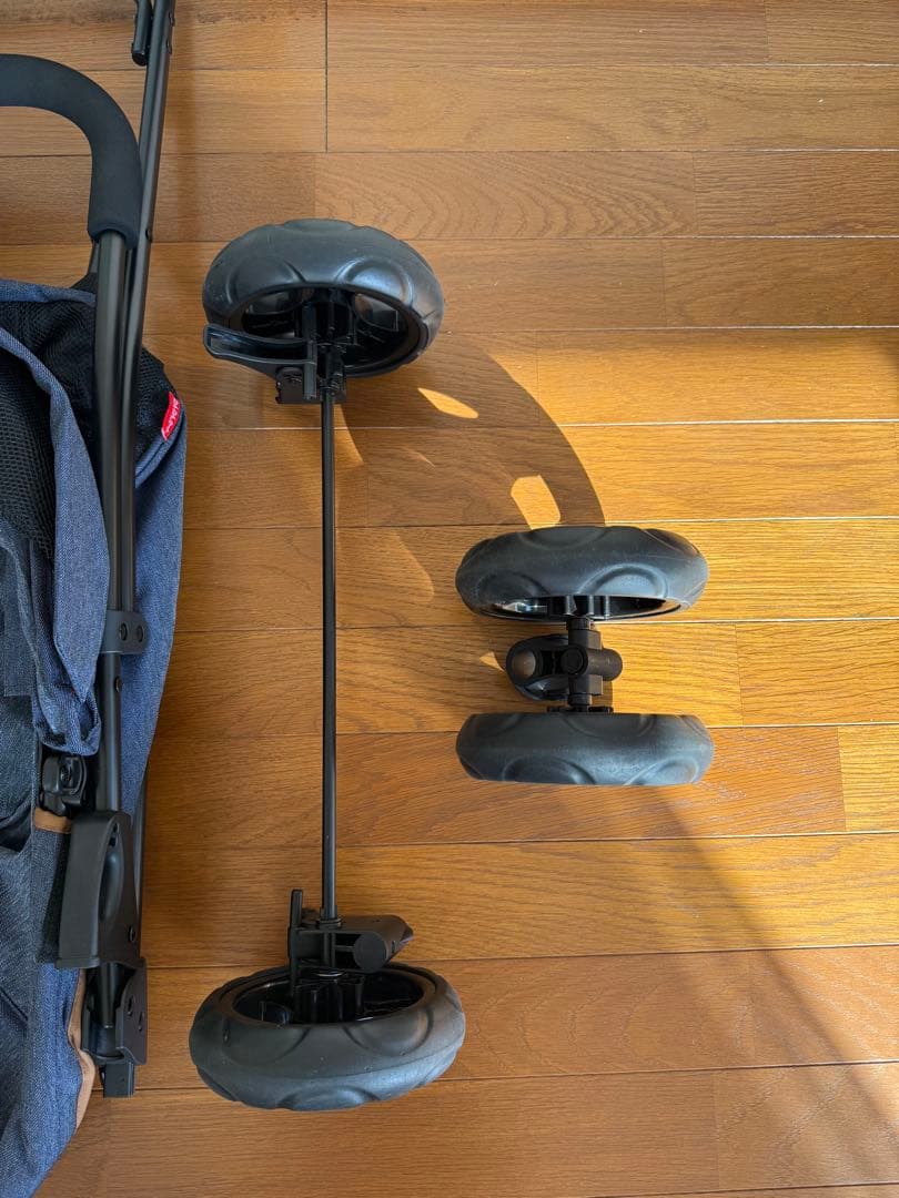 【GEX】わんわんカート スマートハンディ Safety 『デニム柄』