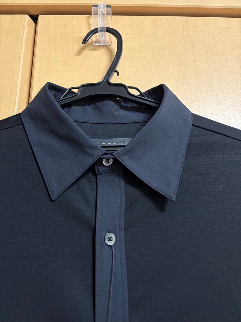 【新品未使用】cronosブラック長袖シャツ