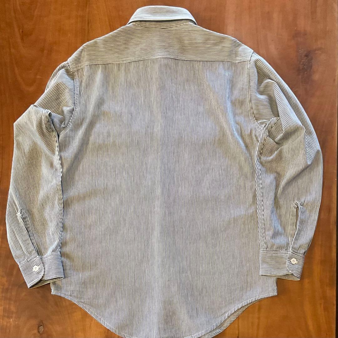 【美品】70s vintage BIG MAC ヒッコリーデニムシャツ長袖　M