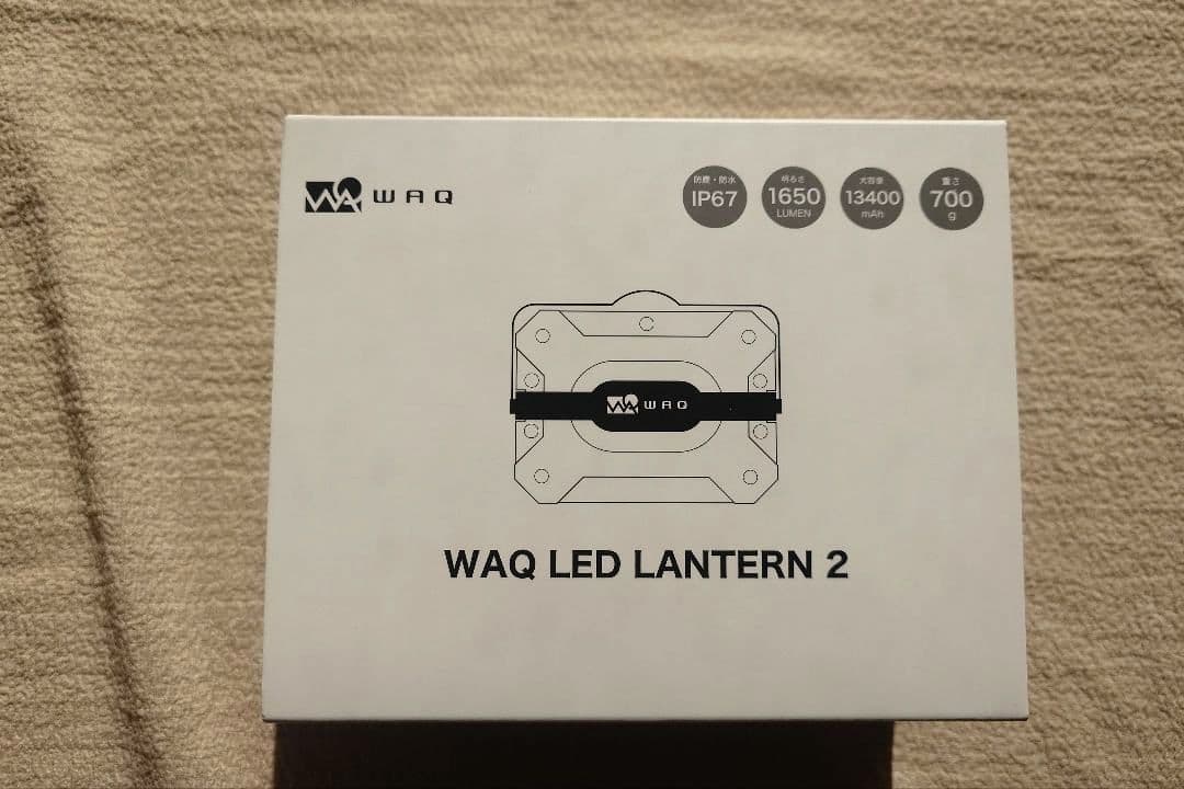 WAQ LED LANTERN 2 オリーブ キャンプLEDランタン