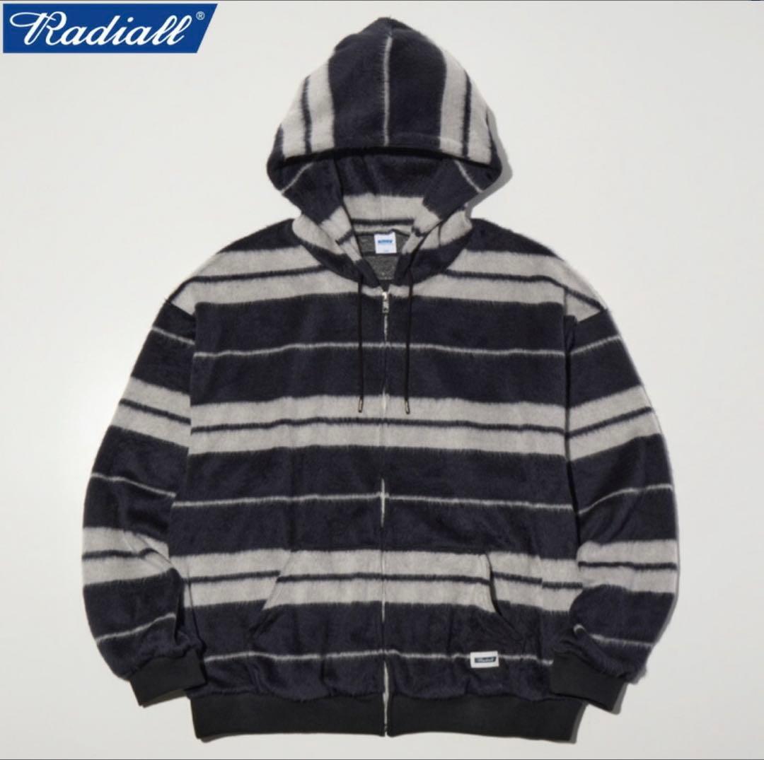 Lサイズ25AW新品未使用RADIALL ラディアル ジップアップフーディー