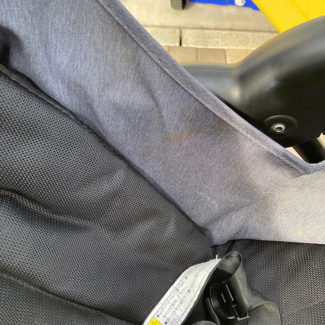 【送料込み】カトージ　二人乗りベビーカー　2way 二人でゴーDX デニム