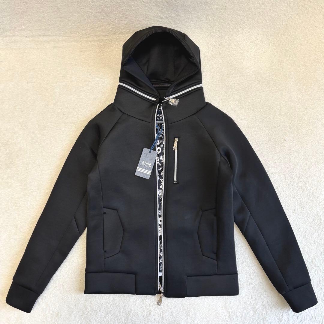 muta marine ムータ ボンディング素材 フーディ ジャケット パーカー