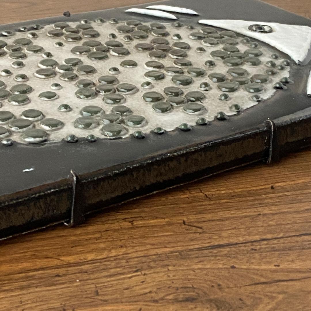 ◇極希少◇ Sylvia Leuchovius シルヴィア ビンテージ 陶板 魚