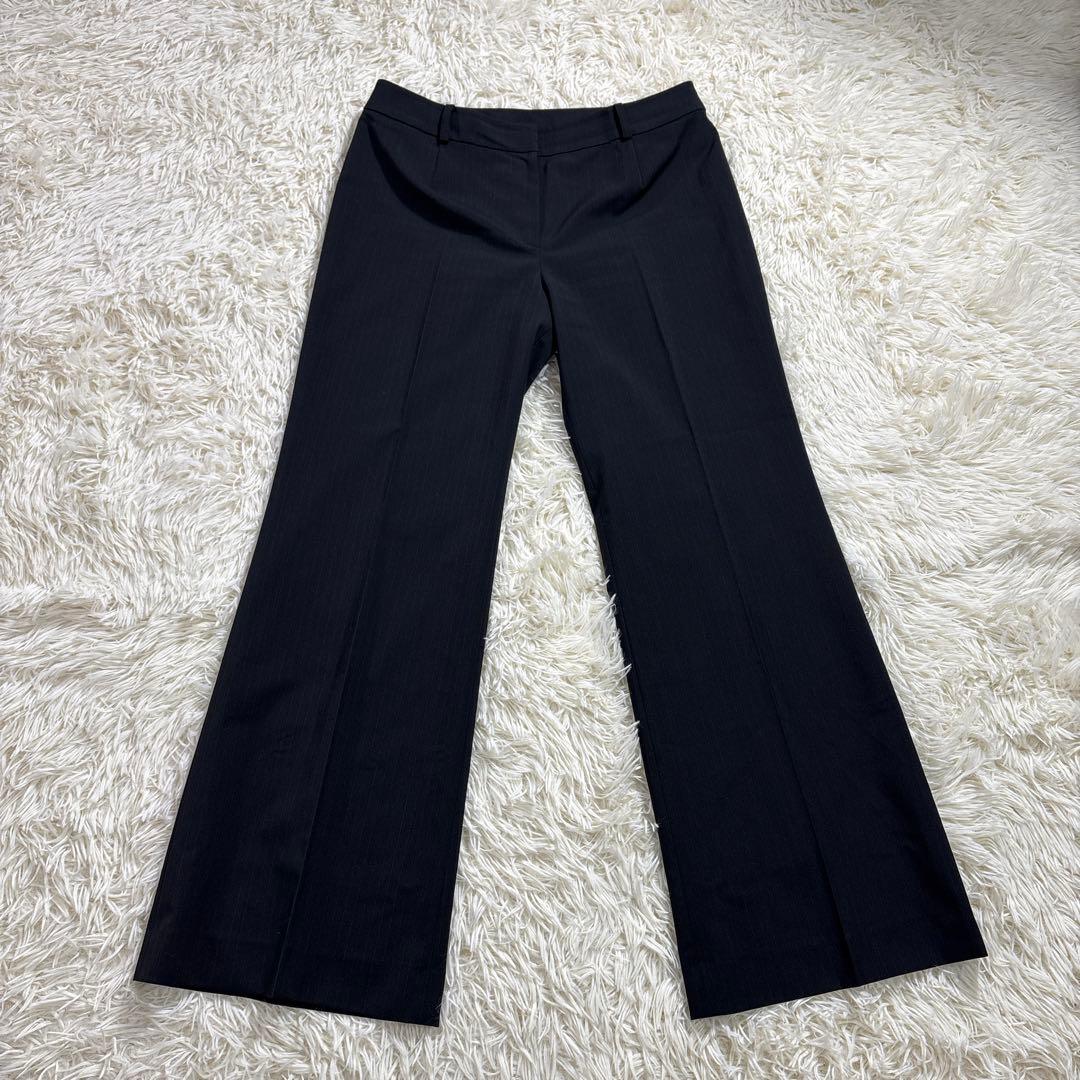 Rifanne リファンネ　スーツセットアップ　13号　ソワール　黒ストライプ