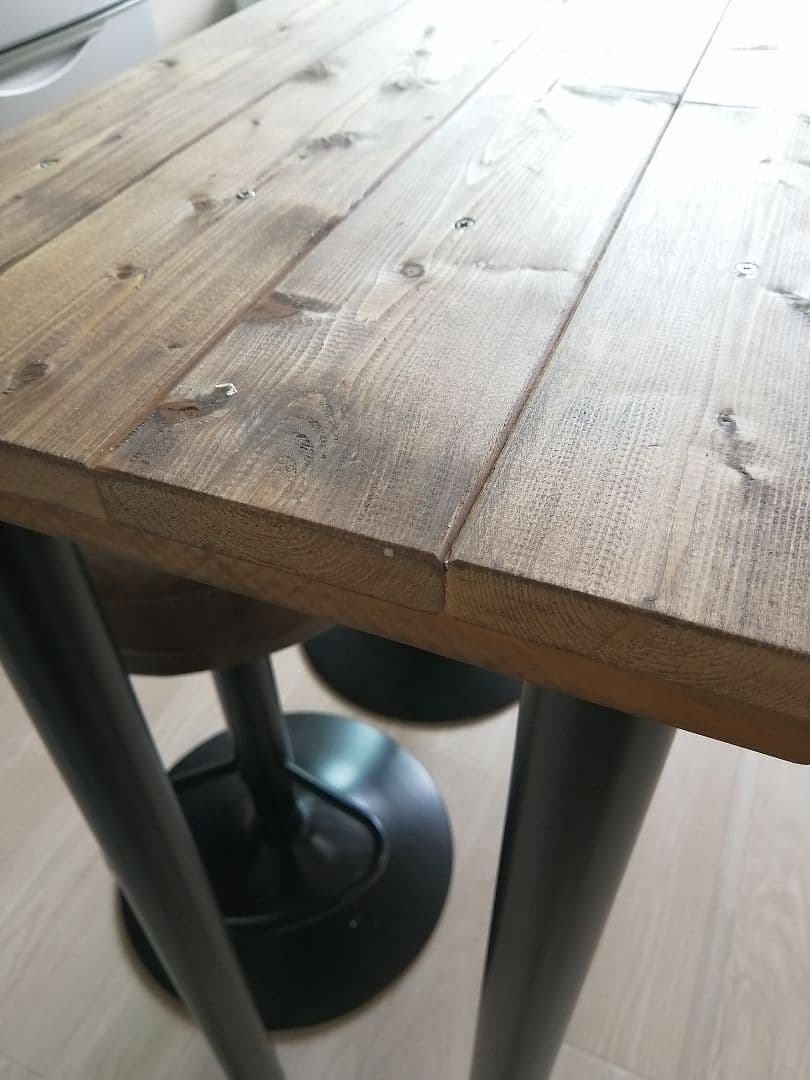 【引き取り】110×36×90　ウッドカウンターテーブル